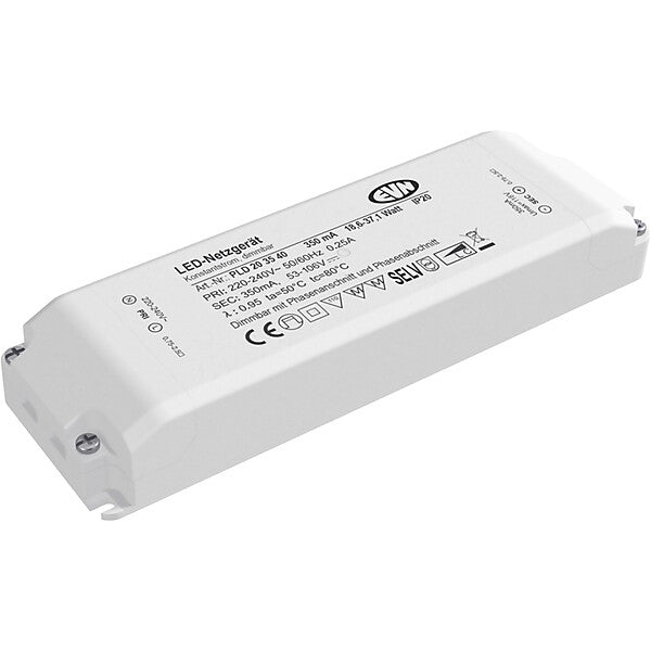 EVN-Lichttechnik LED-Netzgerät 350mA 18,6-37,1WIP20 PLD203540